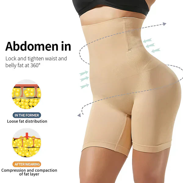 Seamless Lower Body Slimming High Waist Body Shaper - Shoptiqu
