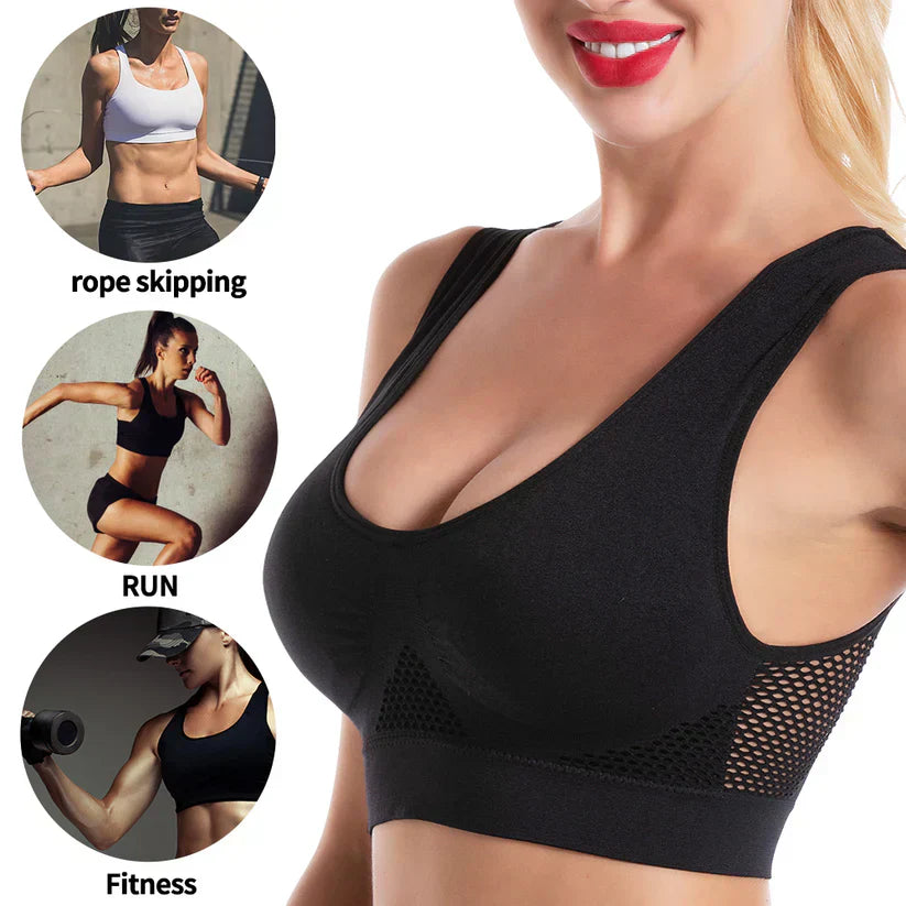 BUY 1 Get 2 FREE Breathable Cool Liftup Air Bra - Shoptiqu