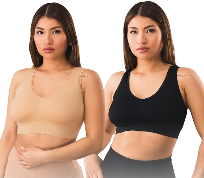 Buy 1 Get 1 Free Imported Soft Cotton Non Paded Bra - Shoptiqu