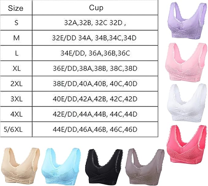 Comfy corset bra front cross side buckle lace bras - Last day 30% off - Shoptiqu