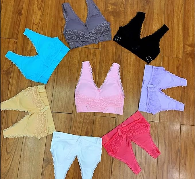 Comfy corset bra front cross side buckle lace bras - Last day 30% off - Shoptiqu